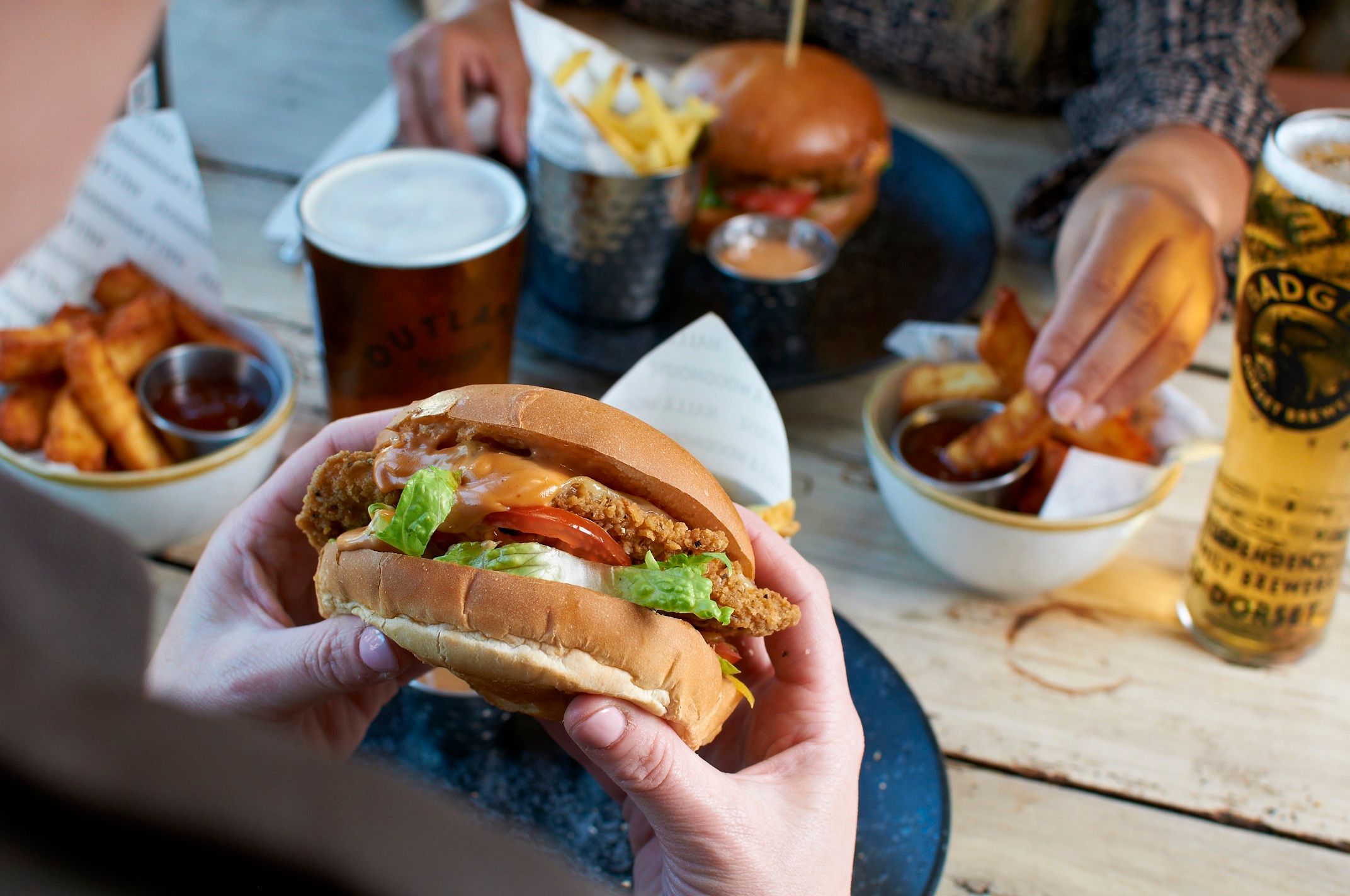 Burger Wednesdays! The Worlds End Taunton